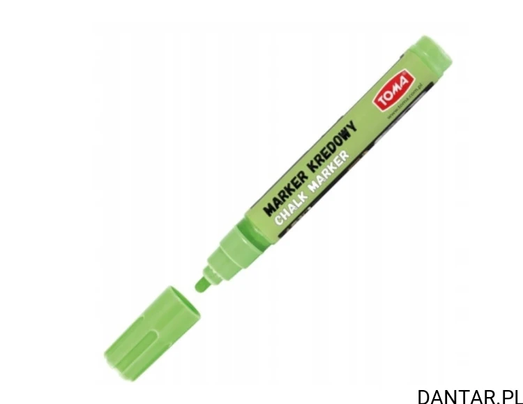Marker kredowy 4,45mm pastelowy zielony Toma a1/10
