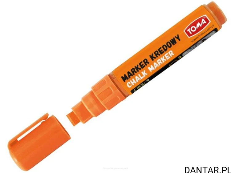 Marker kredowy 4,45mm Pomarańczowy Toma  TO-292 a1/10