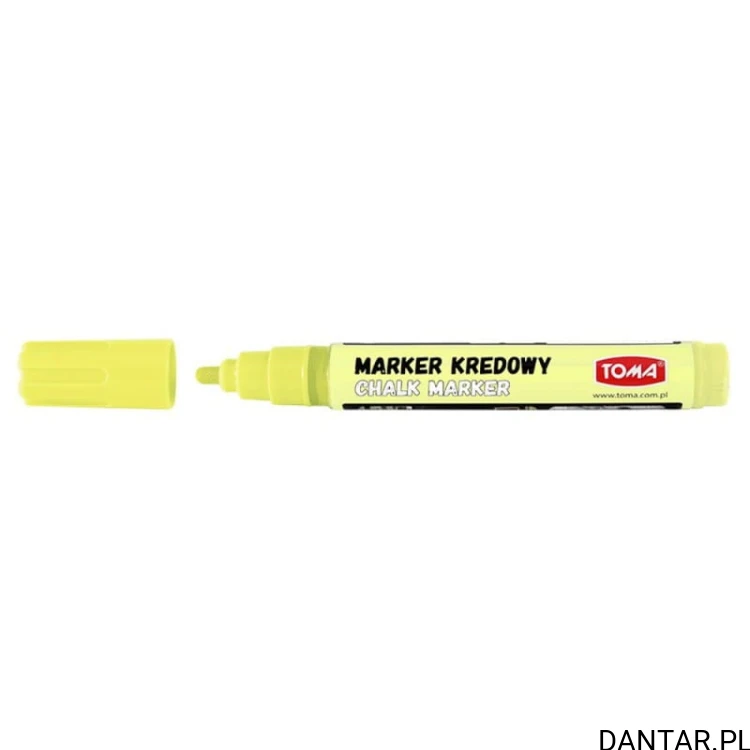 Marker kredowy 4,45mm Pastelowy Żółty TOMA a1/10 
