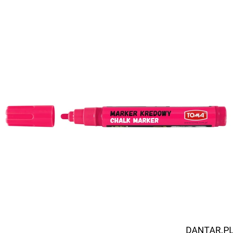 Marker kredowy okrągły 4,45mm różowy TO-292 Toma  a1/10