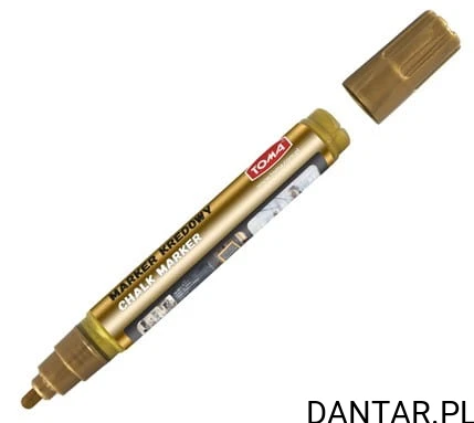 Marker kredowy okrągły 4,5mm złoty TO-292 Toma a1/10