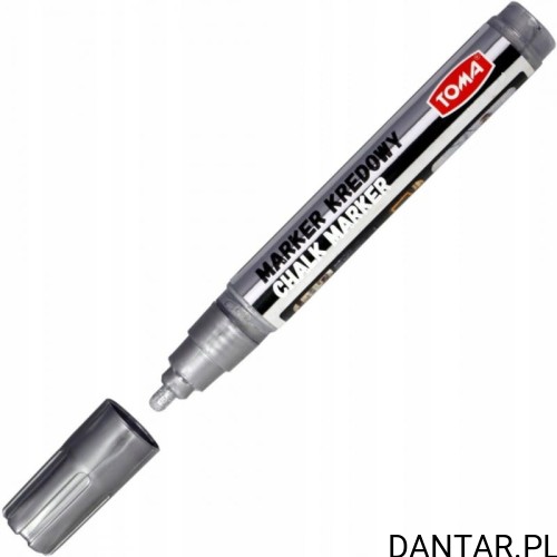 Marker kredowy 4,5mm Srebrny Toma TO-292S a1/10