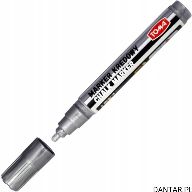 Marker kredowy 4,5mm Srebrny Toma TO-292S a1/10