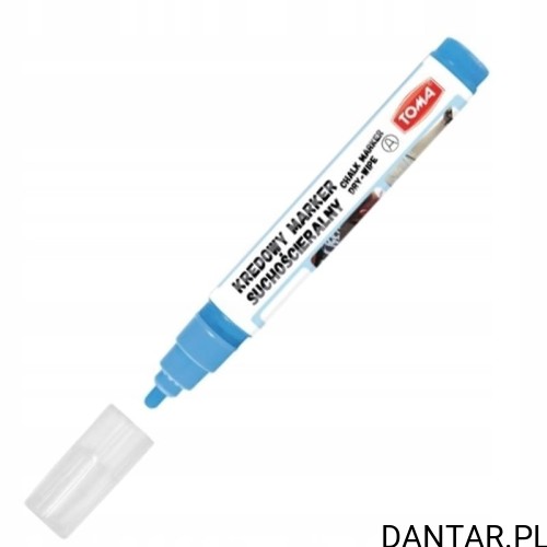 Marker kredowy okrągły 4,5mm niebieski TO-296 Toma a1/12 