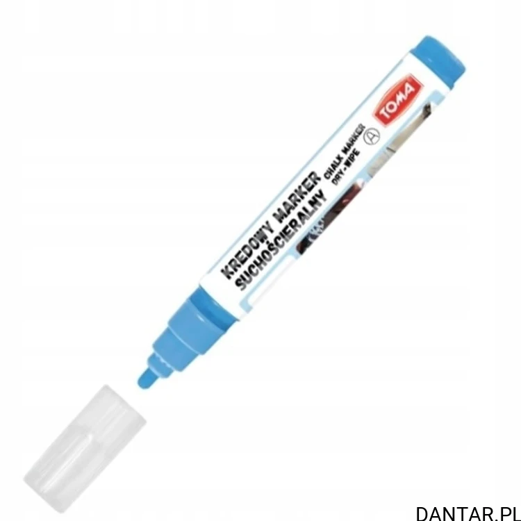Marker kredowy okrągły 4,5mm niebieski TO-296 Toma a1/12 