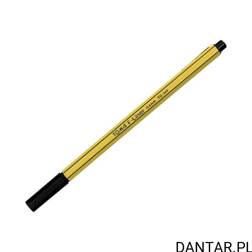 Cienkopis f-liner 0,4mm czarny TO-344 Toma a1/10