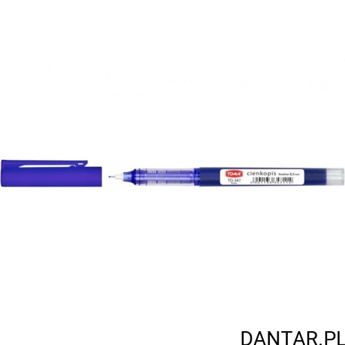 Cienkopis kapilarny 0,5mm niebieski TO-347 Toma a1/10