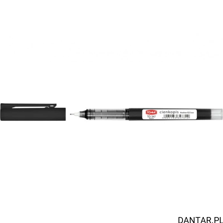 Cienkopis kapilarny 0,5mm czarny TO-347 Toma a1/10