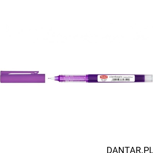 Cienkopis kapilarny 0,5mm fioletowy TO-347 Toma a1/10