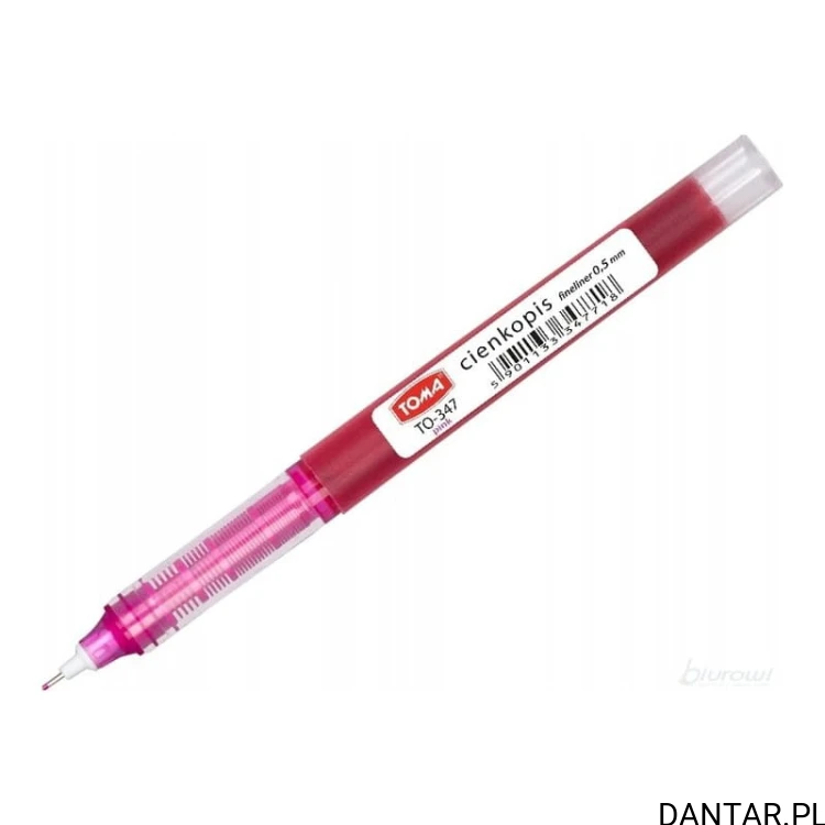 Cienkopis kapilarny 0,5mm różowy TO-347 Toma a1/10