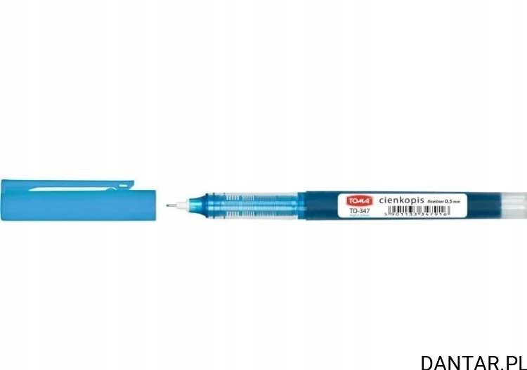 Cienkopis kapilarny 0,5mm jasno-niebieski TO-347 Toma a1/10