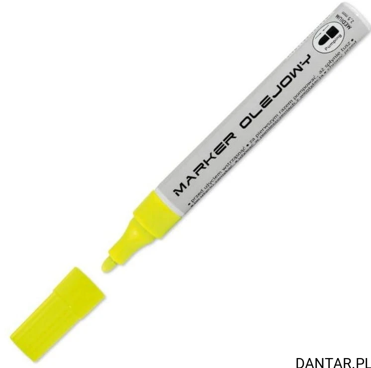 Marker olejowy Żółty Toma TO-420 a1/12