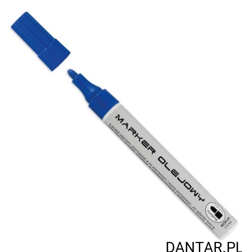 Marker olejowy niebieski Toma TO-420 a1/12