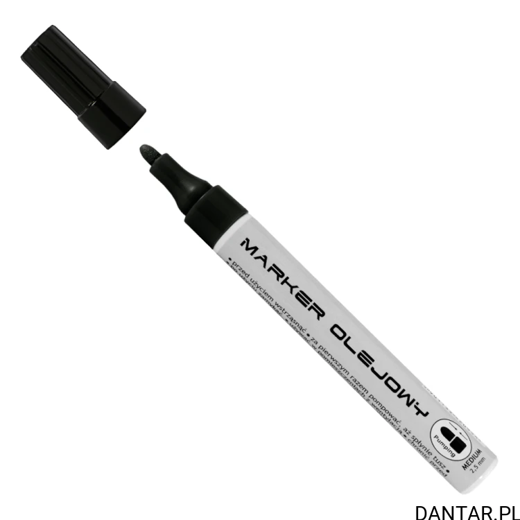 Marker olejowy czarny TO-420 Toma a1/12
