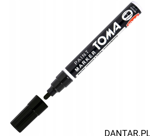Marker olejowy czarny TO-440 Toma a1/12
