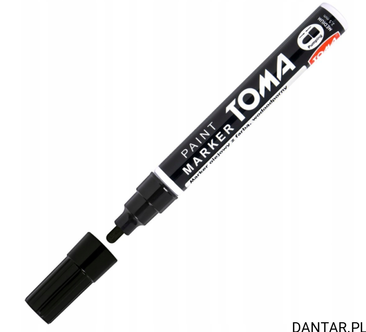 Marker olejowy czarny TO-440 Toma a1/12