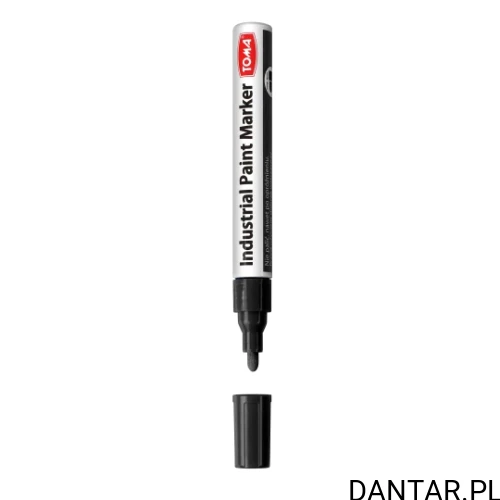 Marker olejowy industrial okrągły 2,3mm czarny TO-450 Toma a1/12