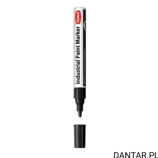 Marker olejowy industrial okrągły 2,3mm czarny TO-450 Toma a1/12