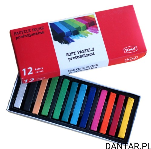 Pastele suche 12 kol Toma T-580 a12/12