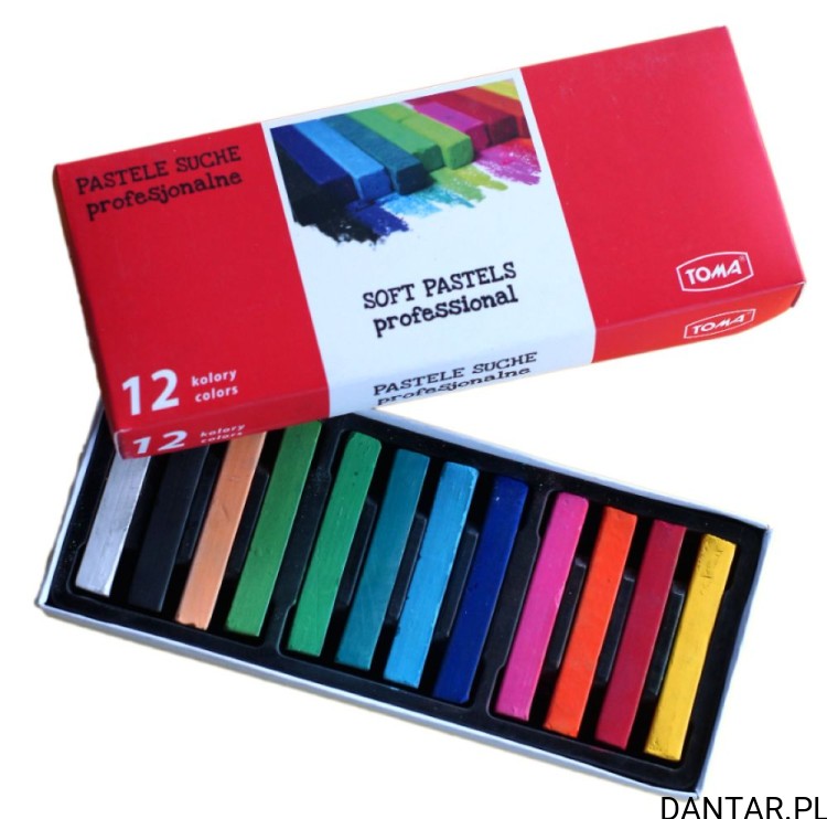 Pastele suche 12 kol Toma T-580 a12/12