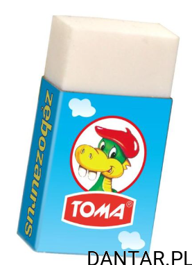 Gumka do mazania zębozaurus Toma a1/30