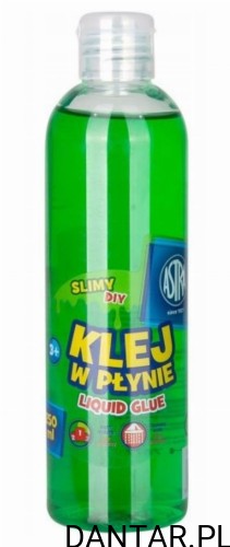 Klej w płynie 250ml zielony Astra 