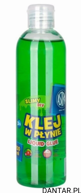 Klej w płynie 250ml zielony Astra 