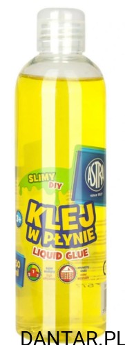 Klej w płynie żółty 250ml Astra