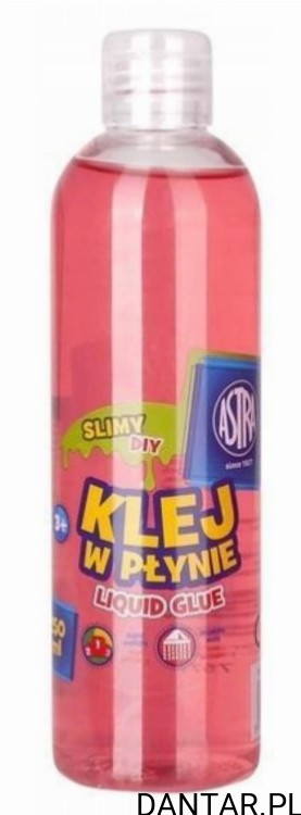 Klej w płynie różowy 250ml Astra