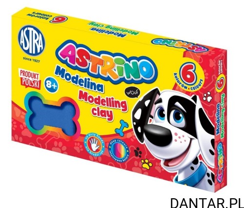 Modelina Astrino 6 kolorów