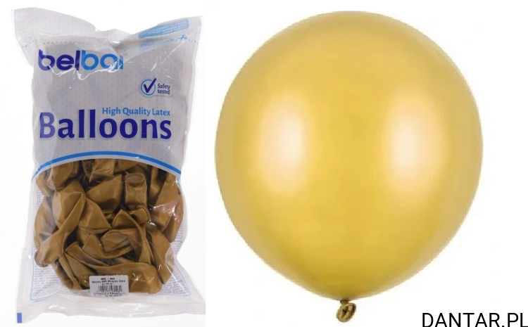 Balon metal złoty a100 Belbal