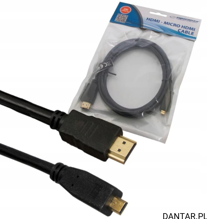 Kabel HDMI micro 2,0m ESPERANZA 
