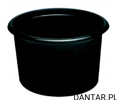 Pojemnik na zupę PP do zgrzewu czarny 350ml D-8115C  *115  a50/10