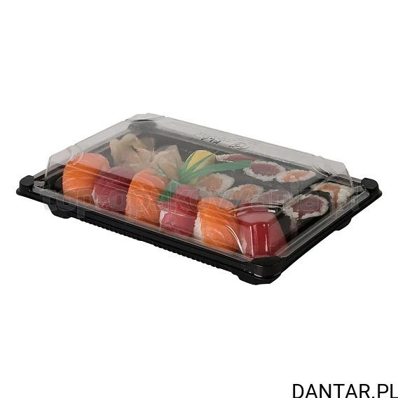 Pojemnik Sushi K-302 + przykrywka 22,6X15,3X2 a1/50/300