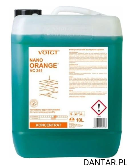 Voigt vc-241 nano orange 10l koncentrat płyn do mycia