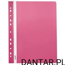 Skoroszyt Bantex evo perf A4 PP różowy a1/25
