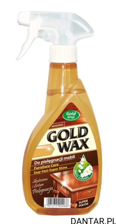 Gold Wax spray do mebli płyn classic brązowy 400ml a1/10