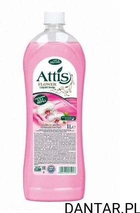 Mydło w płynie orchidea 1l Attis zapas a1/9