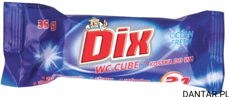 Kostka do wc 35g ocean fresh Dix zapas a1/24