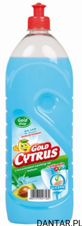 Gold Cytrus 1L płyn do mycia naczyń balsam niebieski a1/8