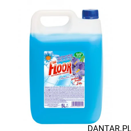 Płyn do podłóg Floor 5L kwiaty gór niebieski
