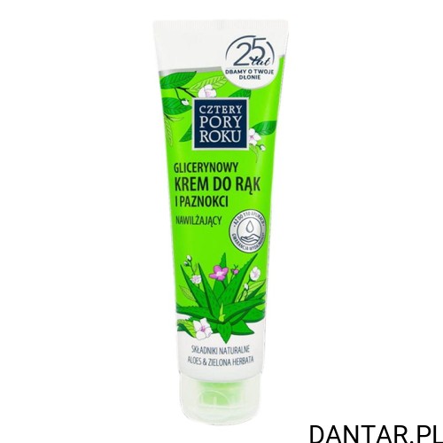 Krem do rąk cztery pory roku glicerynowy z aloesem nawilżający 130ml a1/24