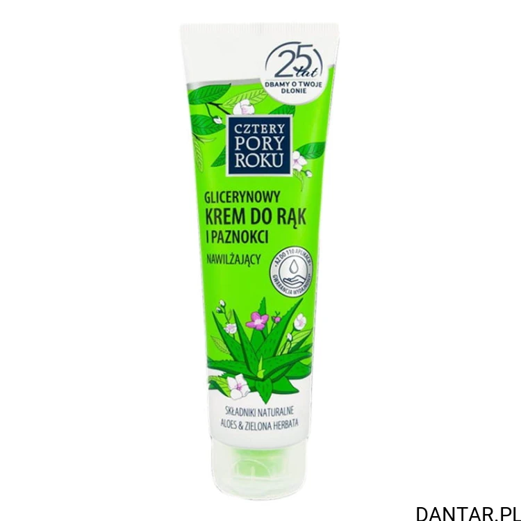 Krem do rąk cztery pory roku glicerynowy z aloesem nawilżający 130ml a1/24
