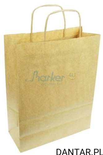 Torba papierowa brązowa 400x180x390 C9 a1/200 