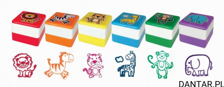 Pieczątki NSR P-43-12 zwierzątka a1/36 