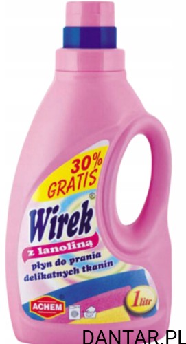 Wirek płyn do prania 1l z lanoloiną /10