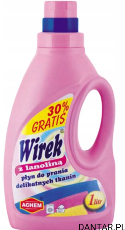 Wirek płyn do prania 1l z lanoloiną /10