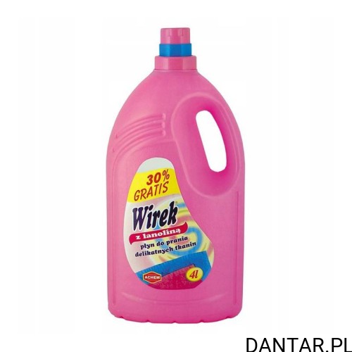 Wirek płyn do prania 4l z lanoloiną 