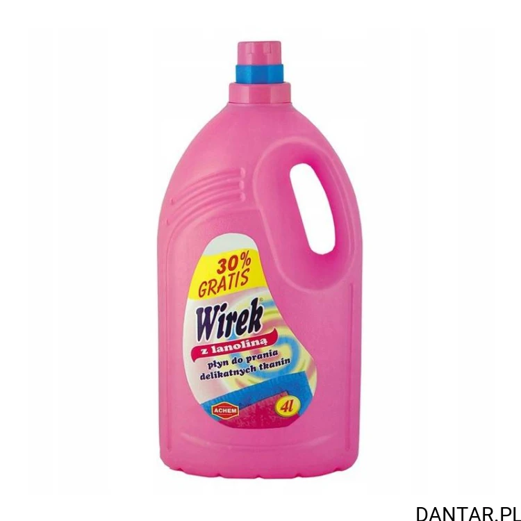 Wirek płyn do prania 4l z lanoloiną 
