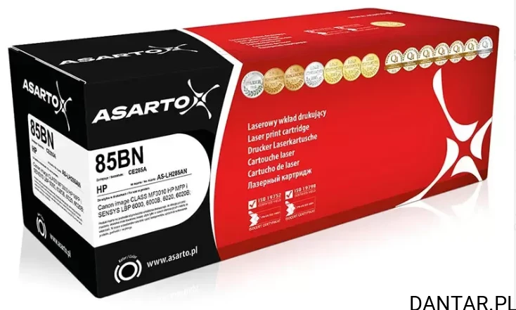Toner do HP kompatybilny zamiennik 85A CE285A ASARTO